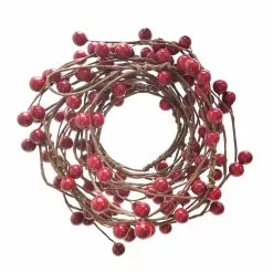 New ⌛ 5ft. Red Berry Coiled Garland by Ashland® 👍 -Ashland Sale Store 10699053 5