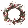 Discount ⌛ 5ft. Pinecone Red Berry Star Pine Coiled Garland by Ashland® 🥰