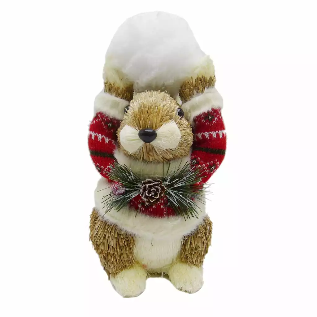 Promo ⭐ 9" Snowball-Throwing Squirrel Accent by Ashland® 🔥 3 Promo ⭐ 9" Snowball-Throwing Squirrel Accent by Ashland® 🔥