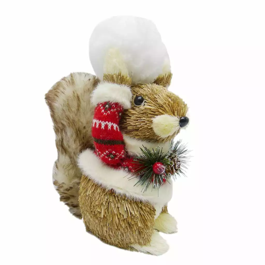 Promo ⭐ 9" Snowball-Throwing Squirrel Accent by Ashland® 🔥 4 Promo ⭐ 9" Snowball-Throwing Squirrel Accent by Ashland® 🔥 - Image 2