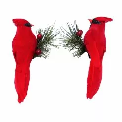 Wholesale ✔️ Cardinals on Pine Branch Accents by Ashland®, 2ct. 🎁