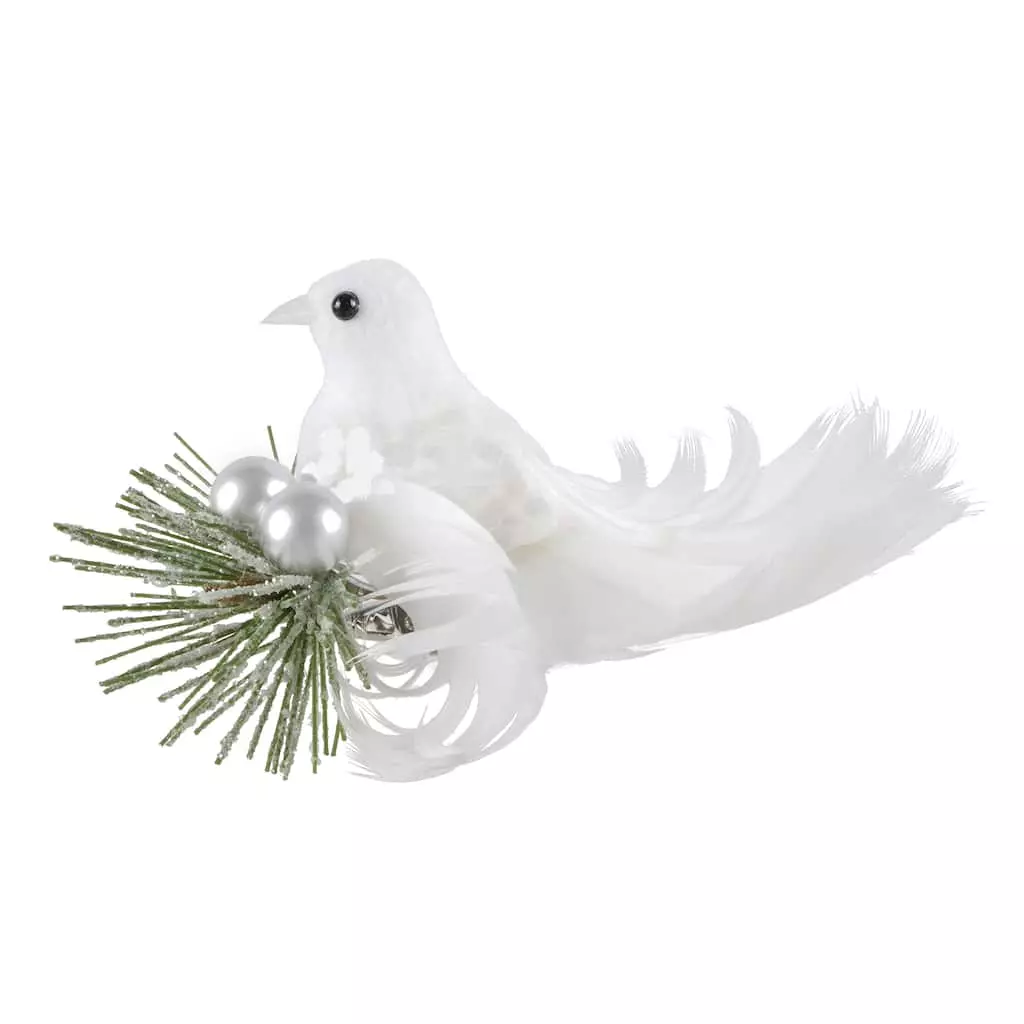 Best deal ⌛ White Doves on Frosted Pine Branch Accents by Ashland®, 4ct. 🥰 4 Best deal ⌛ White Doves on Frosted Pine Branch Accents by Ashland®, 4ct. 🥰 - Image 2