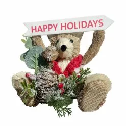 Best Pirce ✨ 6" Happy Holidays Bear Accent by Ashland® 🌟