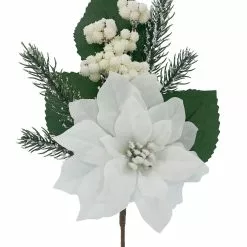 Cheap ⭐ White Poinsettia & Berry Pick by Ashland® 🎁 -Ashland Sale Store 10699095 2