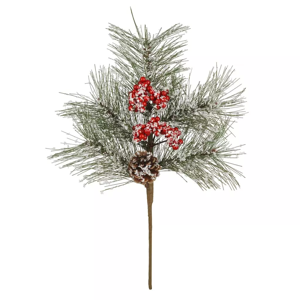 Discount ✨ Cashmere Pine with Berries Pick by Ashland® 💯 3 Discount ✨ Cashmere Pine with Berries Pick by Ashland® 💯