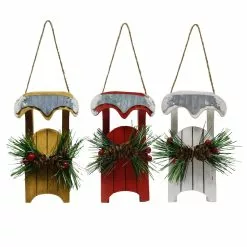Promo ๐ฅ Assorted Metal Sled Ornament by Ashland® ๐ฅฐ
