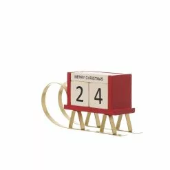 Wholesale 🧨 8" Sleigh Countdown Tabletop Accent by Ashland® 🔔 -Ashland Sale Store 10699184 3