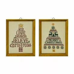 Best Sale 🎁 Assorted Framed Christmas Tree Wall Hanging by Ashland® ❤️