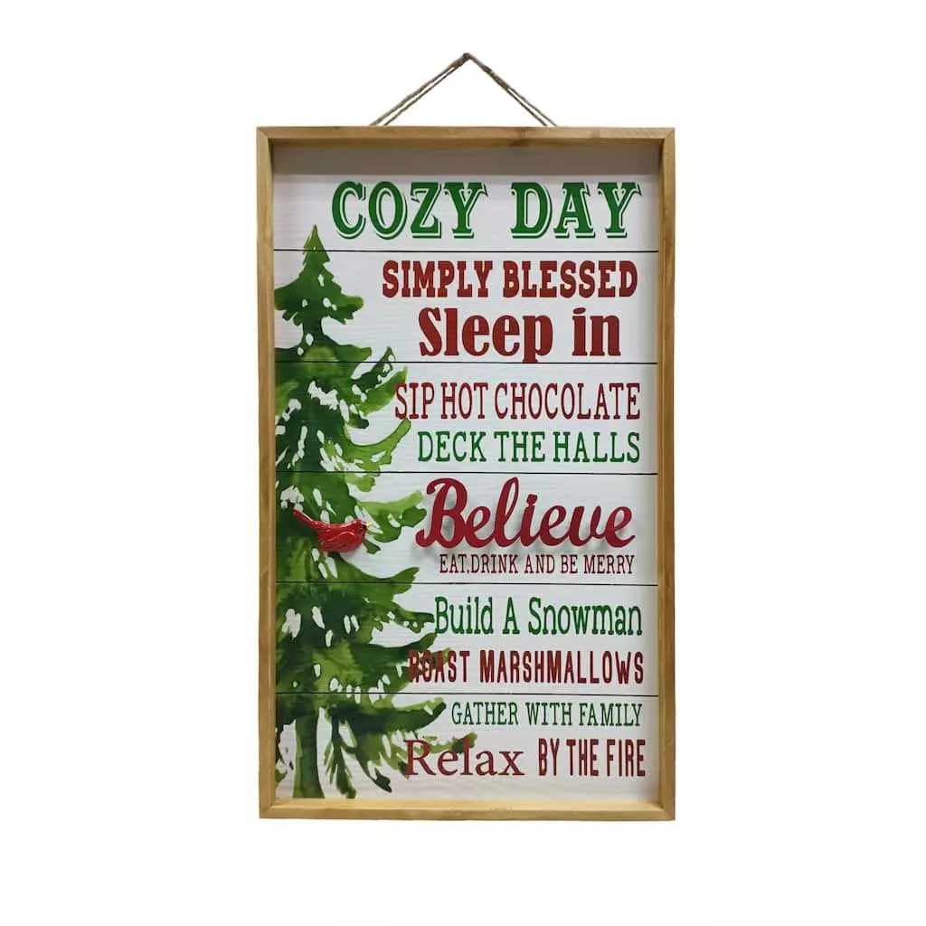 Promo 🌟 Cozy Day Wall Sign by Ashland® 😀 3 Promo 🌟 Cozy Day Wall Sign by Ashland® 😀