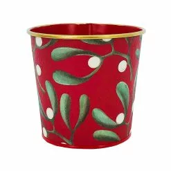 Flash Sale 🥰 Assorted 4'' Mistletoe Bucket Christmas Tabletop Décor by Ashland® 🎁 -Ashland Sale Store 10699293 4