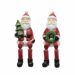 Best Pirce ⌛ Assorted 9.5" Sitting Tabletop Santa by Ashland® 😍