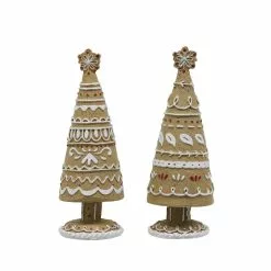 Flash Sale 😉 Assorted 7.5" Gingerbread Tabletop Christmas Tree by Ashland® 🧨