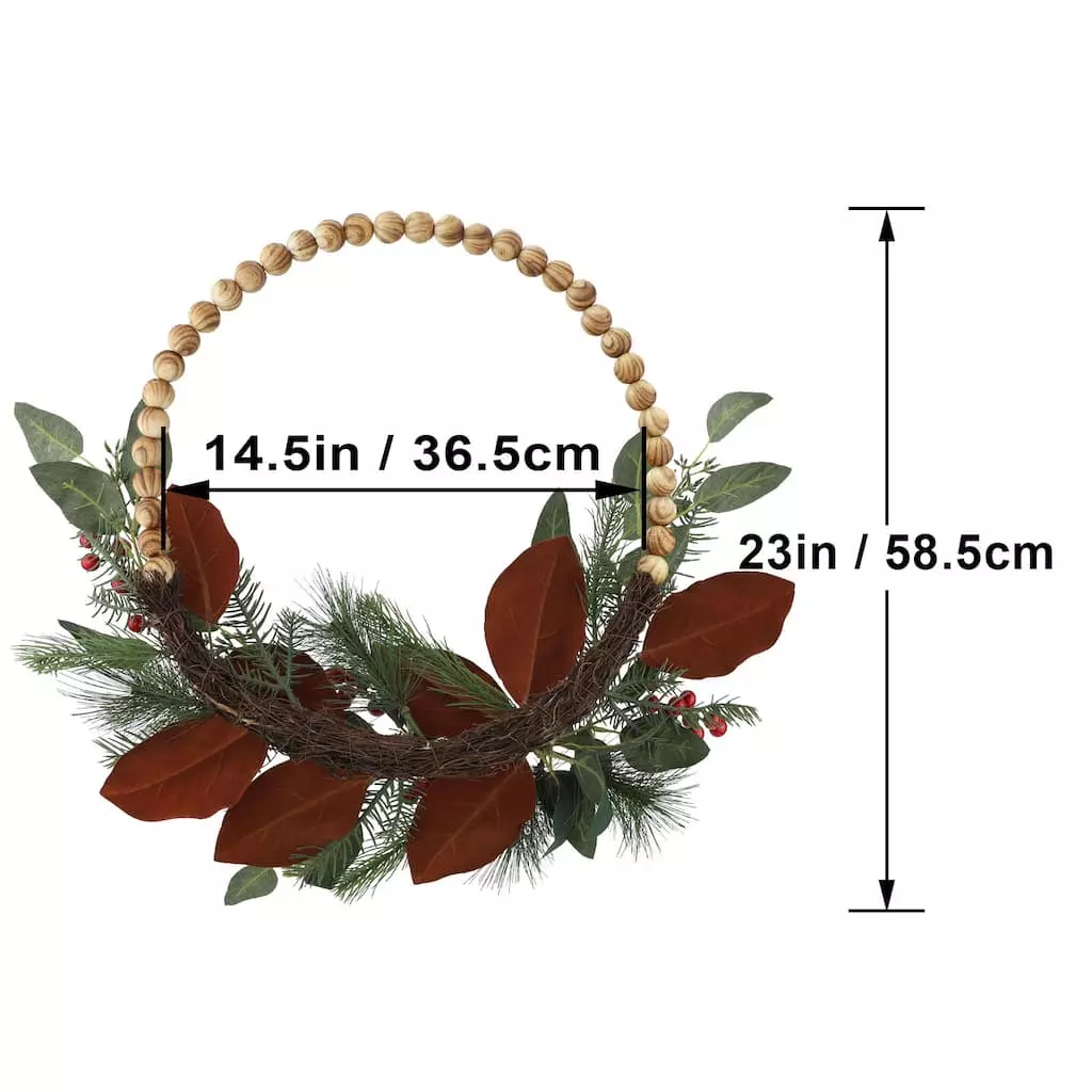 Best deal β 23" Pine, Berries & Eucalyptus Beaded Wreath by Ashland® π 5 Best deal β 23" Pine, Berries & Eucalyptus Beaded Wreath by Ashland® π - Image 3