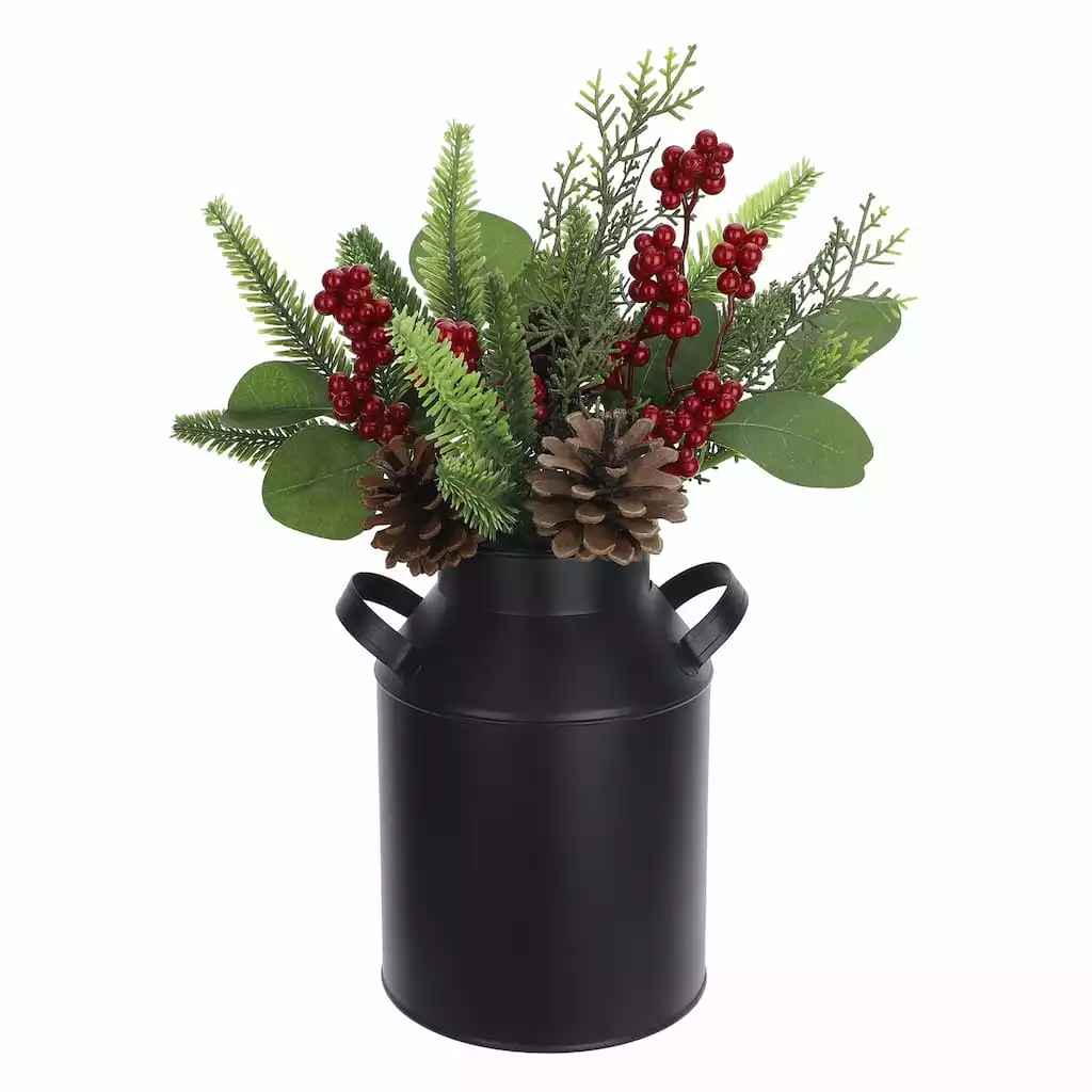 Deals 👏 14" Mixed Pine, Pinecone & Berry Arrangement by Ashland® ❤️ 3 Deals 👏 14" Mixed Pine, Pinecone & Berry Arrangement by Ashland® ❤️