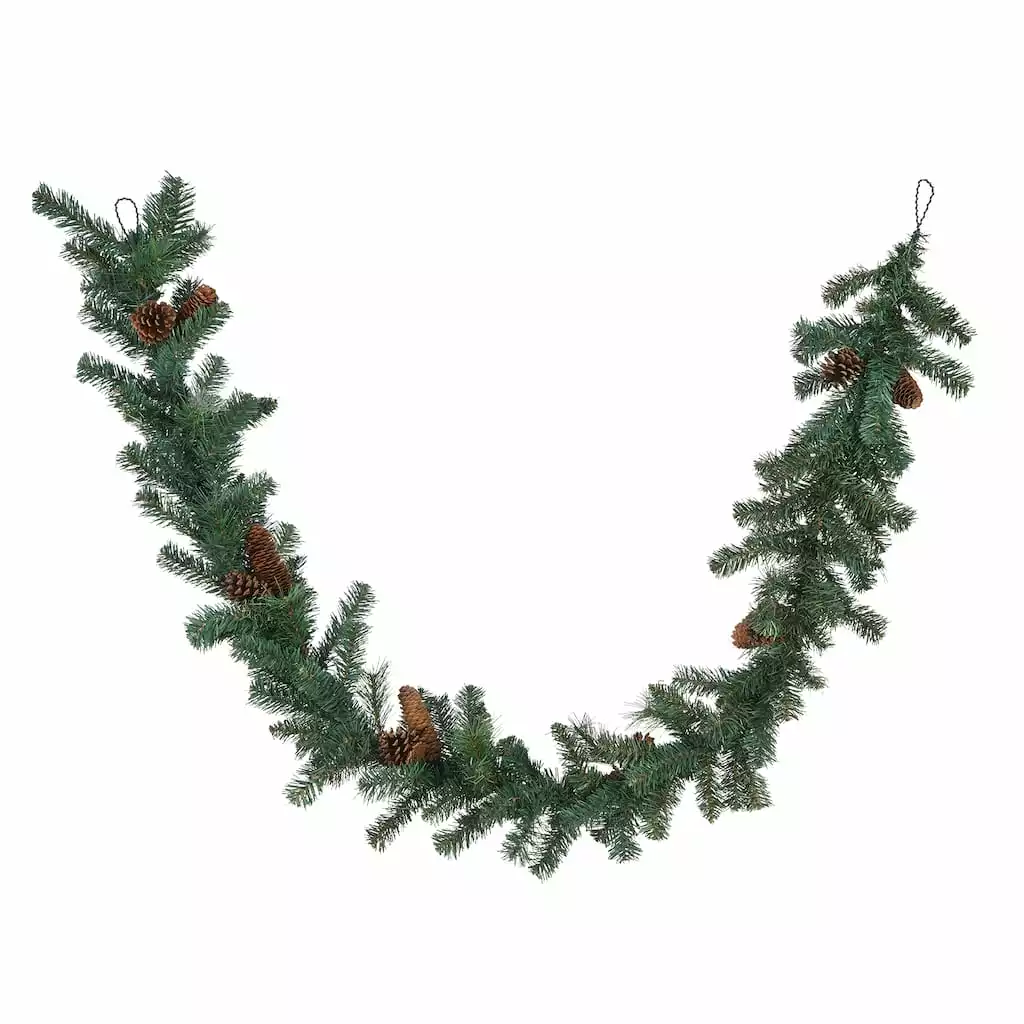 New 😍 6ft. North Carolina Pine With Pinecones Garland by Ashland® ✨ 4 New 😍 6ft. North Carolina Pine With Pinecones Garland by Ashland® ✨ - Image 2