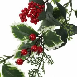 Flash Sale 😉 6ft. Holly Leaves Garland by Ashland® 🛒 -Ashland Sale Store 10699371 3