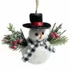 Best Sale 😍 4.3'' Snowman with Black Hat Christmas Ornament by Ashland® 👏 -Ashland Sale Store 10699379 1
