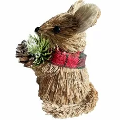 Best Sale 😀 4'' Mouse with Plaid Scarf Christmas Ornament by Ashland® 💯 -Ashland Sale Store 10699399 3