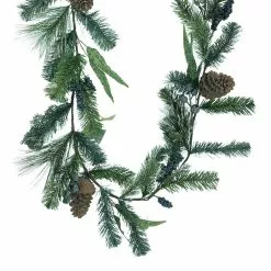 Promo 🌟 6ft. Snow Pine with Blueberries Garland by Ashland® ⭐