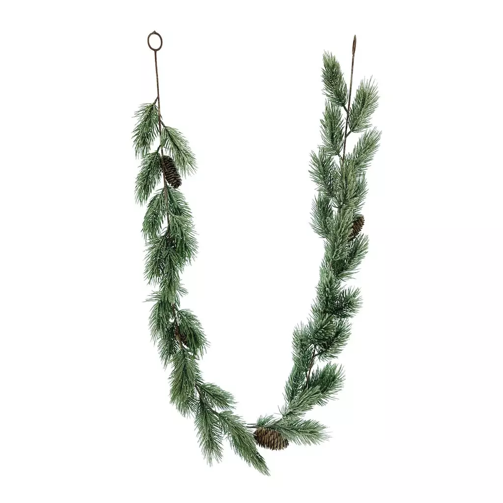 Coupon ❤️ 6ft. Shimmer Pine Garland by Ashland® ⌛ 4 Coupon ❤️ 6ft. Shimmer Pine Garland by Ashland® ⌛ - Image 2