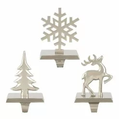 Top 10 💯 Assorted Silver 😀 Christmas Stocking Holder by Ashland® ⌛