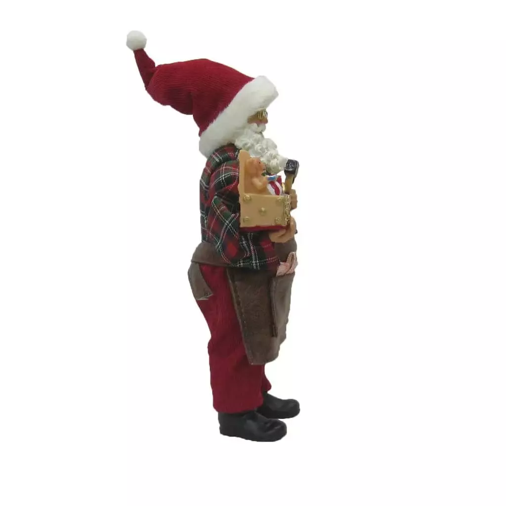 Wholesale 😀 10.5" Workshop Santa Figure by Ashland® 🎁 4 Wholesale 😀 10.5" Workshop Santa Figure by Ashland® 🎁 - Image 2