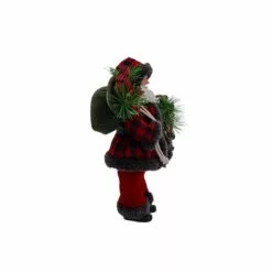 Cheapest ✔️ 10.5" Buffalo Check Santa Figure by Ashland® 🔥 6 Cheapest ✔️ 10.5" Buffalo Check Santa Figure by Ashland® 🔥 -Ashland Sale Store 10699558 2