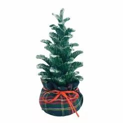 Top 10 ✔️ 8'' Small 🌟 Christmas Tree with Base Tabletop Décor by Ashland® ❤️