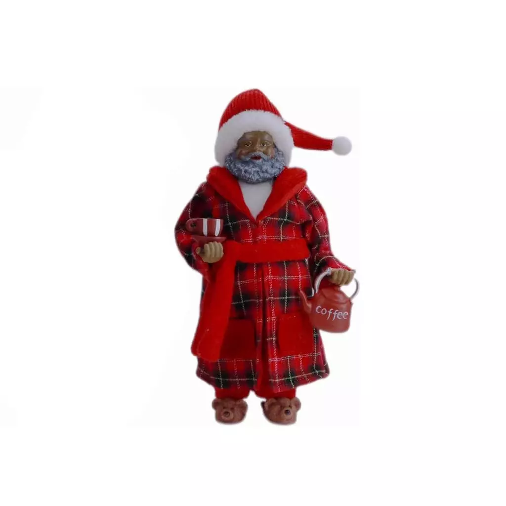 Top 10 💯 10.5" Plaid Robe Santa Figure by Ashland® 🎁 3 Top 10 💯 10.5" Plaid Robe Santa Figure by Ashland® 🎁