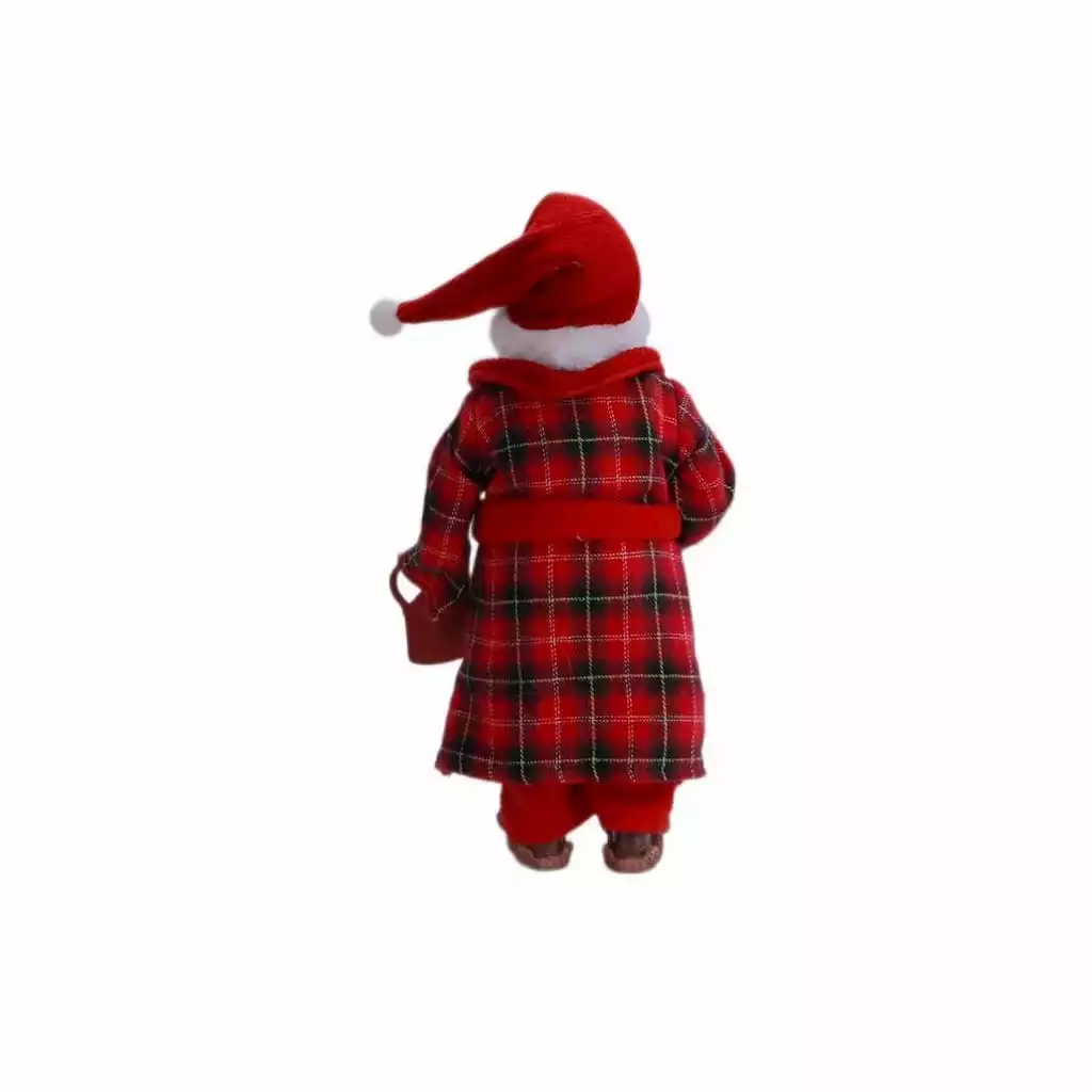 Top 10 💯 10.5" Plaid Robe Santa Figure by Ashland® 🎁 5 Top 10 💯 10.5" Plaid Robe Santa Figure by Ashland® 🎁 - Image 3