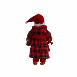 Cheap ⌛ 10.5" Plaid Robe Santa Figure by Ashland® ⌛ -Ashland Sale Store 10699570 3