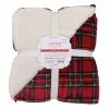 Top 10 ⌛ Red Plaid Berber Fleece Throw Blanket by Ashland® 🧨 -Ashland Sale Store 10699723