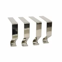 Buy ⭐ Silver Stocking Holder Set by Ashland®, 4ct. ✔️