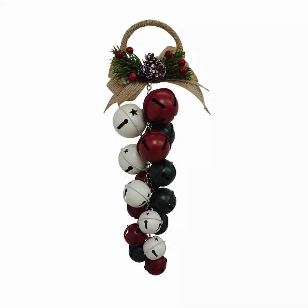 Top 10 🎁 14.5" Red, Green and White Bell Bunch Door Hanger by Ashland® ❤️ 3 Top 10 🎁 14.5" Red, Green and White Bell Bunch Door Hanger by Ashland® ❤️