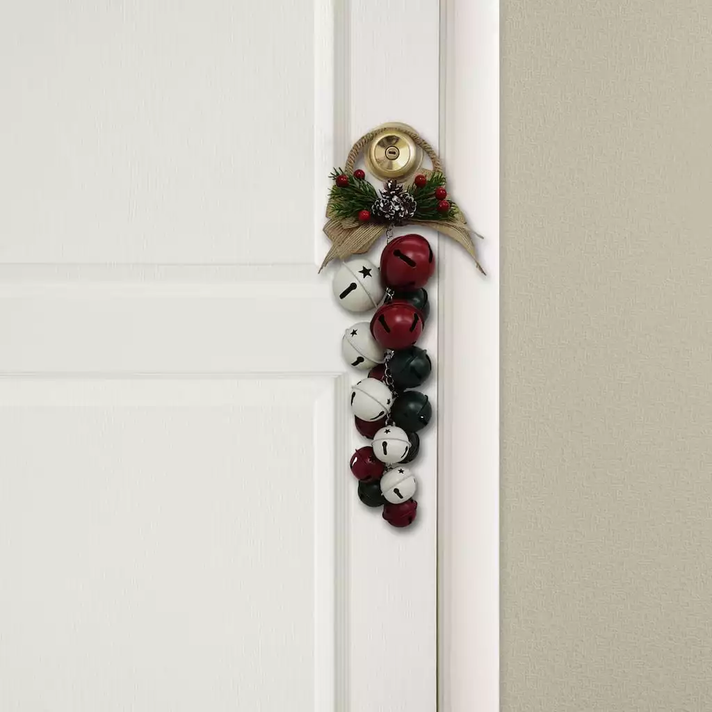 Top 10 🎁 14.5" Red, Green and White Bell Bunch Door Hanger by Ashland® ❤️ 4 Top 10 🎁 14.5" Red, Green and White Bell Bunch Door Hanger by Ashland® ❤️ - Image 2