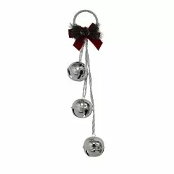 Deals ⭐ 24" Shiny Silver 3 Bell Door Hanger by Ashland® 👏