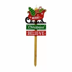Buy 🎁 Assorted 37" Dog/Sleigh Christmas Yard Stake by Ashland® ✔️ -Ashland Sale Store 10699750 3