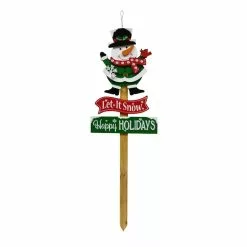 Cheap ⌛ Assorted 37" Santa/Snowman ✨ Christmas Yard Stake by Ashland® 🎉 -Ashland Sale Store 10699754 2