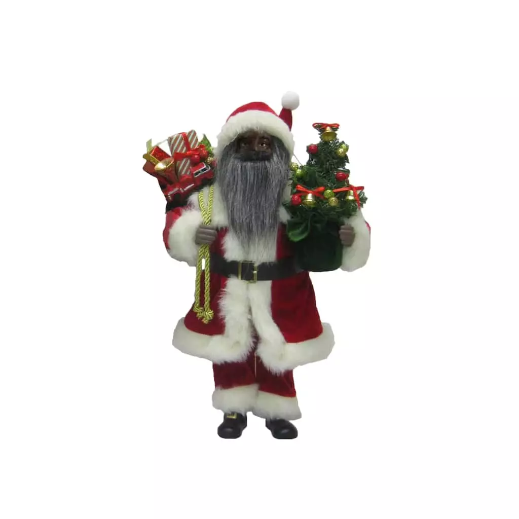 New ⌛ 16" Traditional Santa Figurine by Ashland® 🤩 3 New ⌛ 16" Traditional Santa Figurine by Ashland® 🤩