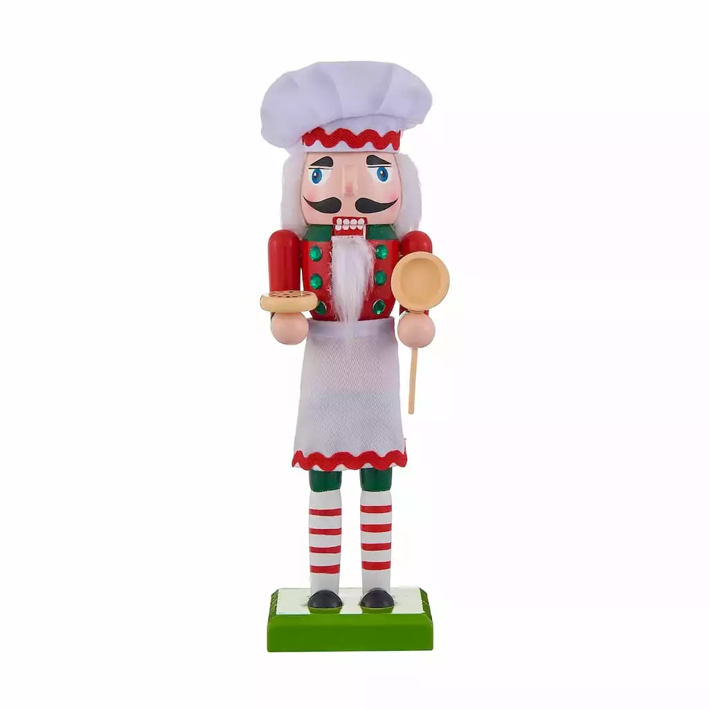 Cheap 💯 10" Chef Collectible Nutcracker by Ashland® ✔️ 3 Cheap 💯 10" Chef Collectible Nutcracker by Ashland® ✔️