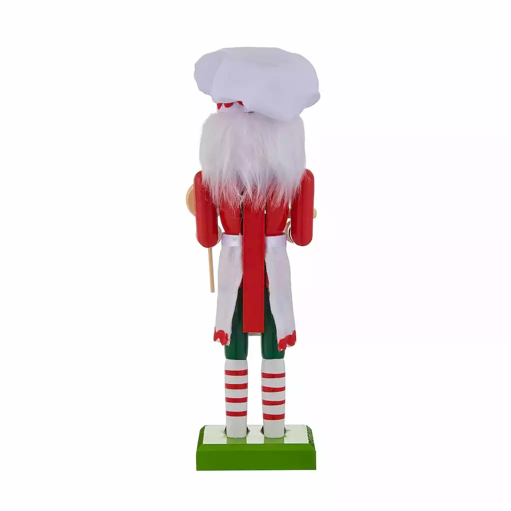 Cheap 💯 10" Chef Collectible Nutcracker by Ashland® ✔️ 5 Cheap 💯 10" Chef Collectible Nutcracker by Ashland® ✔️ - Image 3