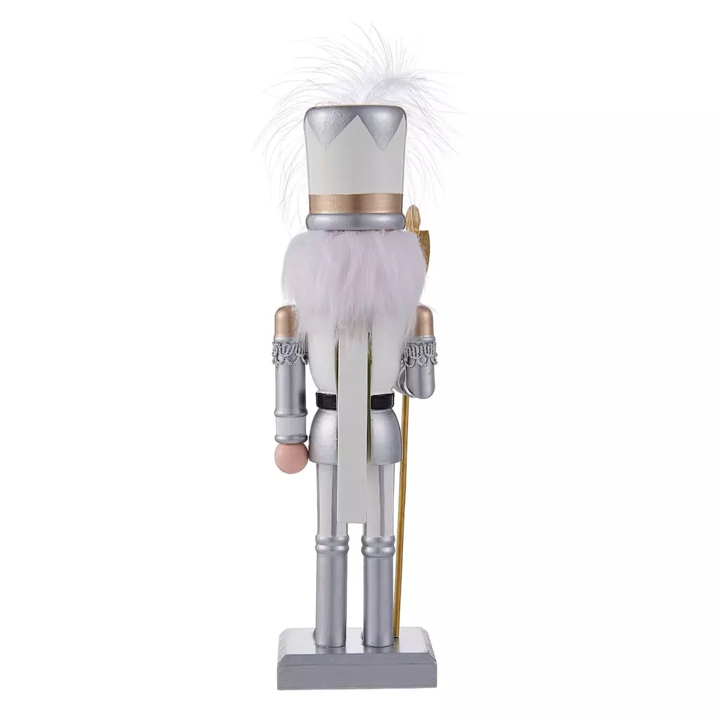 Flash Sale ๐ฅ 10" Silver Soldier Nutcracker by Ashland® ๐ 5 Flash Sale ๐ฅ 10" Silver Soldier Nutcracker by Ashland® ๐ - Image 3