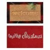 Best Pirce 🛒 Assorted Welcome & Merry Christmas Doormat by Ashland® ⭐ -Ashland Sale Store 10699806 1