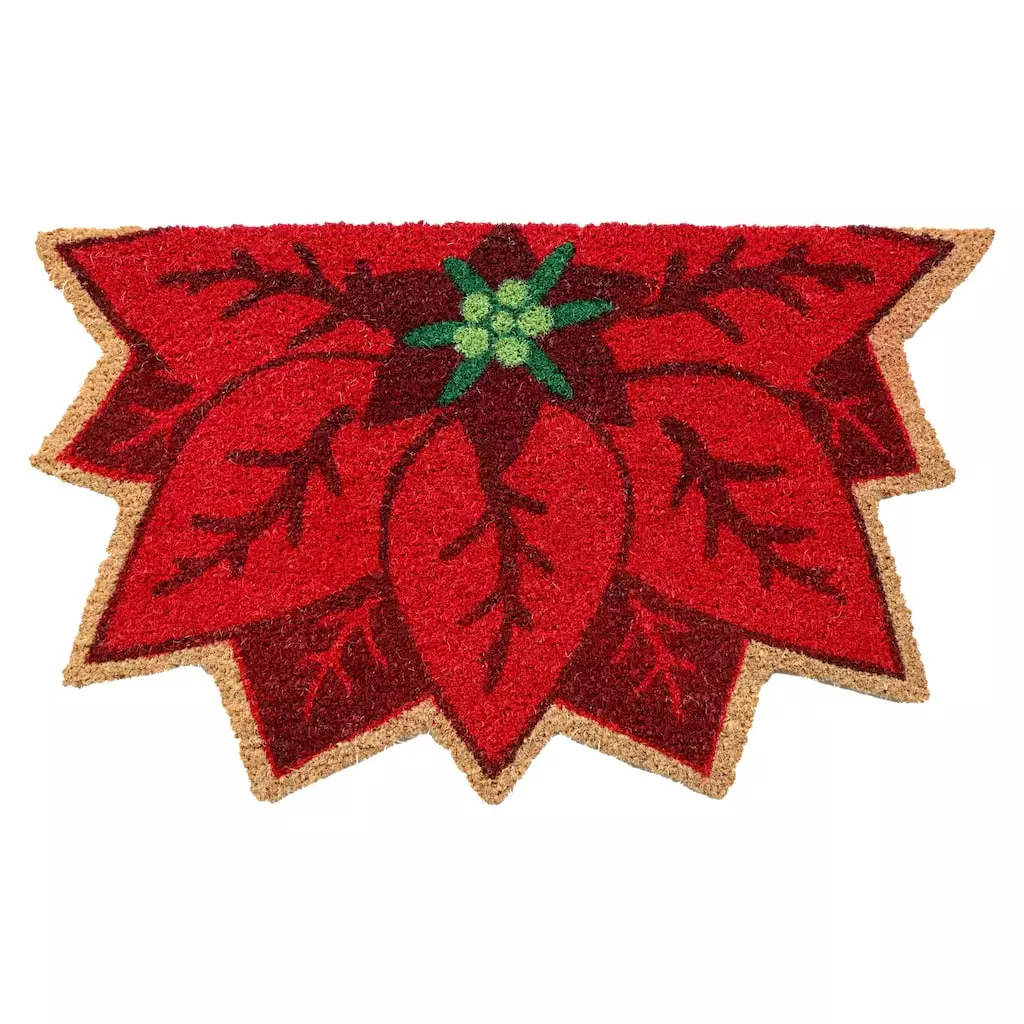 Wholesale 🎉 Poinsettia Doormat by Ashland® ✨ 3 Wholesale 🎉 Poinsettia Doormat by Ashland® ✨