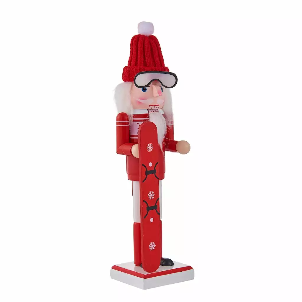 Brand new โค๏ธ 10" Skier Collectible Nutcracker by Ashland® ๐ 4 Brand new โค๏ธ 10" Skier Collectible Nutcracker by Ashland® ๐ - Image 2