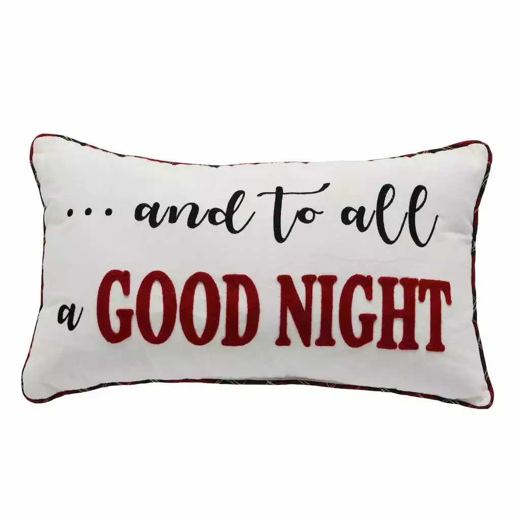 Wholesale 😉 And to All a Good Night Throw Pillow by Ashland® 🥰 3 Wholesale 😉 And to All a Good Night Throw Pillow by Ashland® 🥰