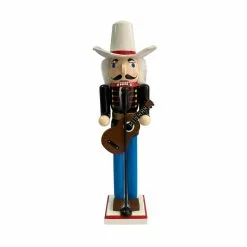 Promo โ 16" Guitar Collectible Nutcracker by Ashland® ๐
