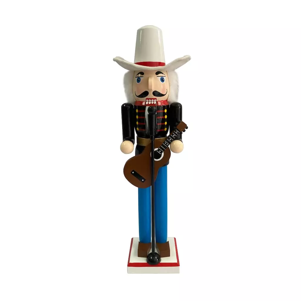 Promo ⌛ 16" Guitar Collectible Nutcracker by Ashland® 😍 3 Promo ⌛ 16" Guitar Collectible Nutcracker by Ashland® 😍