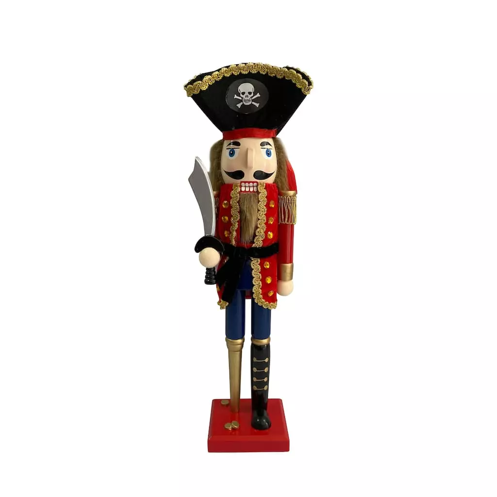 Coupon ⭐ 16" Pirate Collectible Nutcracker by Ashland® 🧨 3 Coupon ⭐ 16" Pirate Collectible Nutcracker by Ashland® 🧨