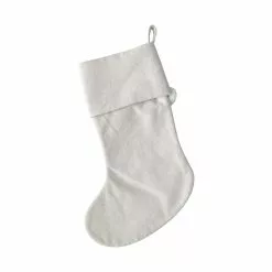 Promo 🎁 18" Snowflake Stocking With Pom Poms by Ashland® 🤩 -Ashland Sale Store 10699855 3